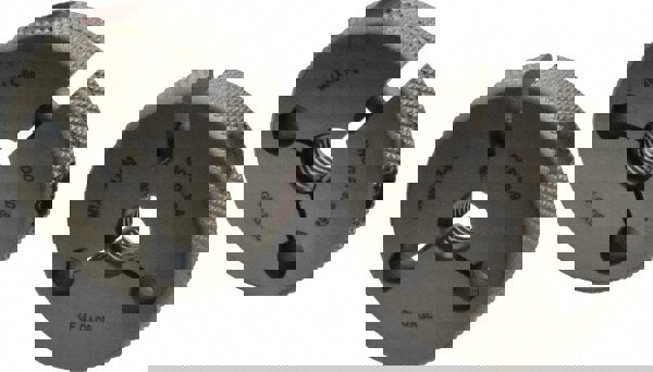 Threaded Ring Gage: M10 x 1.50 Thread, Metric, Class 6G, Go & No Go